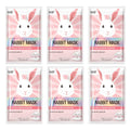Epielle Character Face Mask Rabbit 6 Pack, Fun & Effective Korean Skin Care, Spa Party Favors, Birthday Gifts for Women, Self Care Gifts