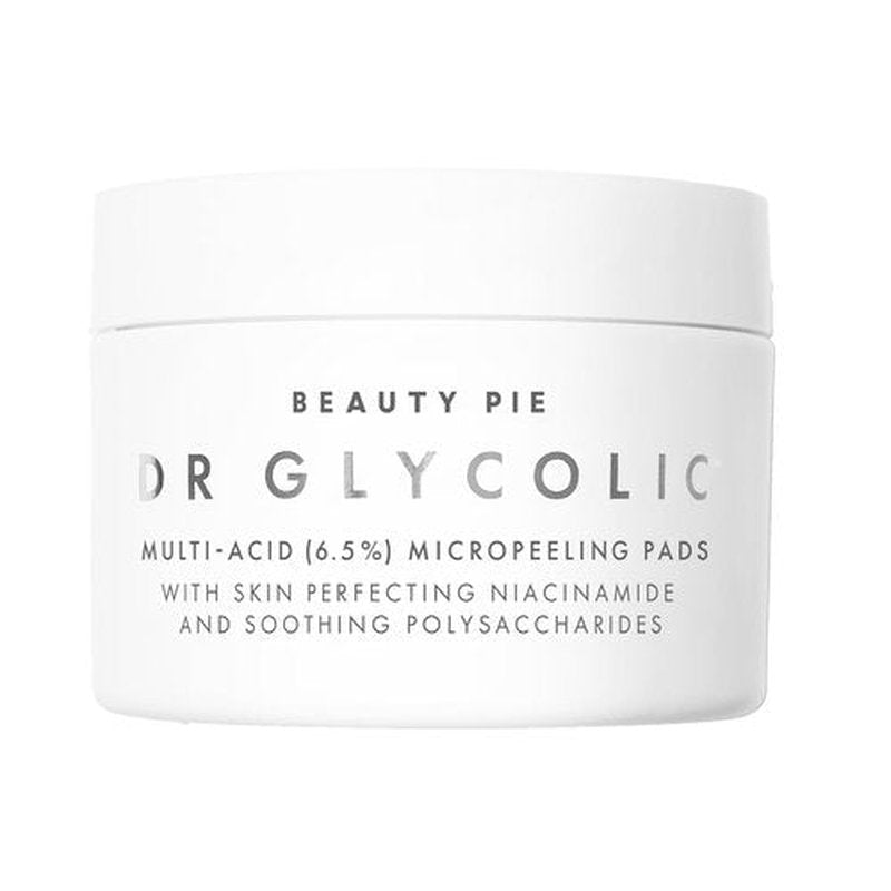 Beauty Pie Dr Glycolic Multi-Acid (6.5%) Micropeeling Glycolic Acid Pads For Exfoliating & Anti-Aging Benefits