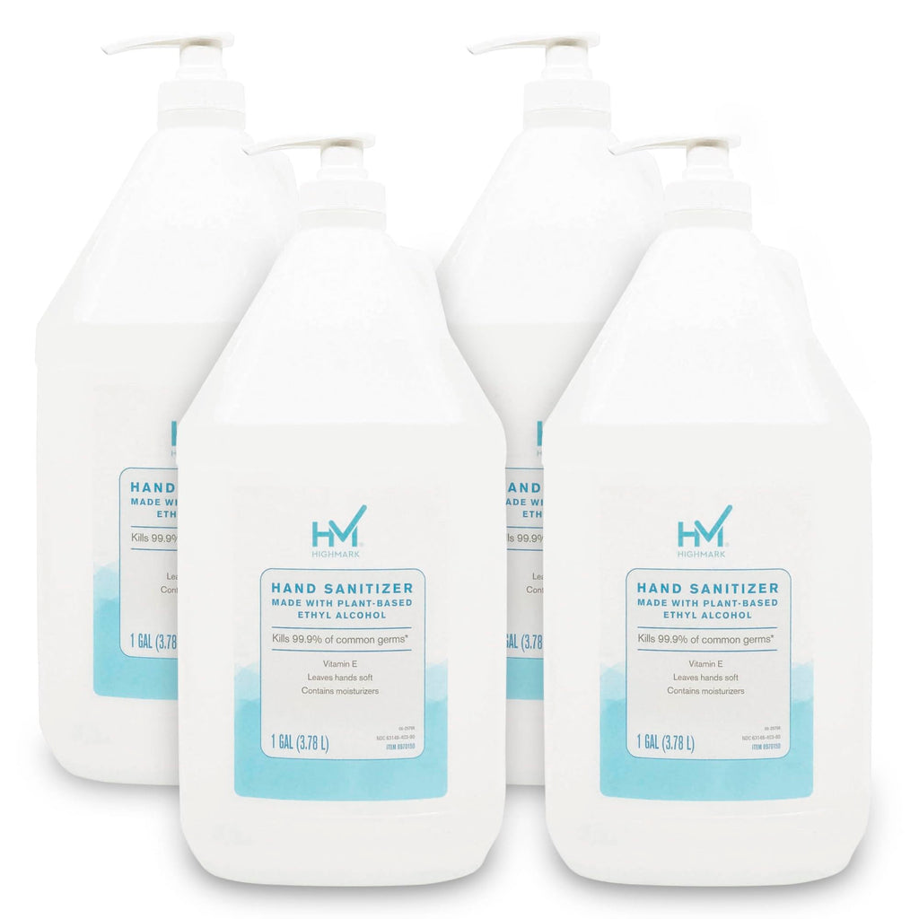 Highmark® Original Hand Sanitizer, Fresh Scent, 1 Gallon, Clear, Case Of 4 Gallons