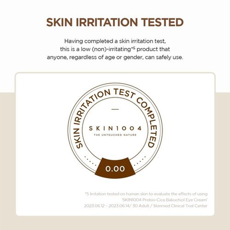SKIN1004 Centella Probio-Cica Bakuchiol Eye Cream, Korean Eye Cream for Fine Lines with Centella, Hydrating Eye Treatment for Under Eye Area, Retinol Alternative, Korean Skin Care, 0.68 fl.oz / 20ml
