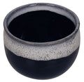 ETROVES 4 Inch Ceramic Shaving Soap Bowl - Shaving Mug for Men Shave Cream & Soap- Shaving Cup for Wet Shave (Blue White)