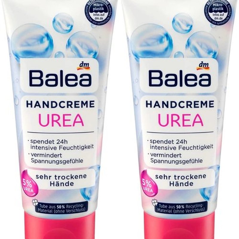 Balea Hand Cream Urea, 100 ml (pack of 2) - German product