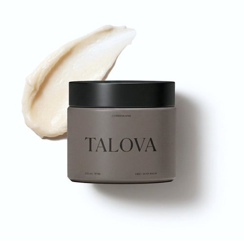 TALOVA - Face + Body Balm, Grass-Fed Tallow Moisturizer for Dry, Cracked, Sensitive Skin with Emu Oil, Natural and Organic Balm with Skin Nourishment, Non-toxic, Made in USA