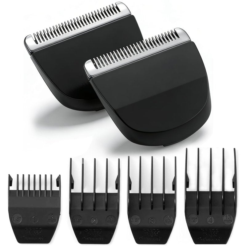 Wahl Peanut Clipper Blades - Professional Replacement Blades with 4 Guards | Precision Ground, Snap-On Design