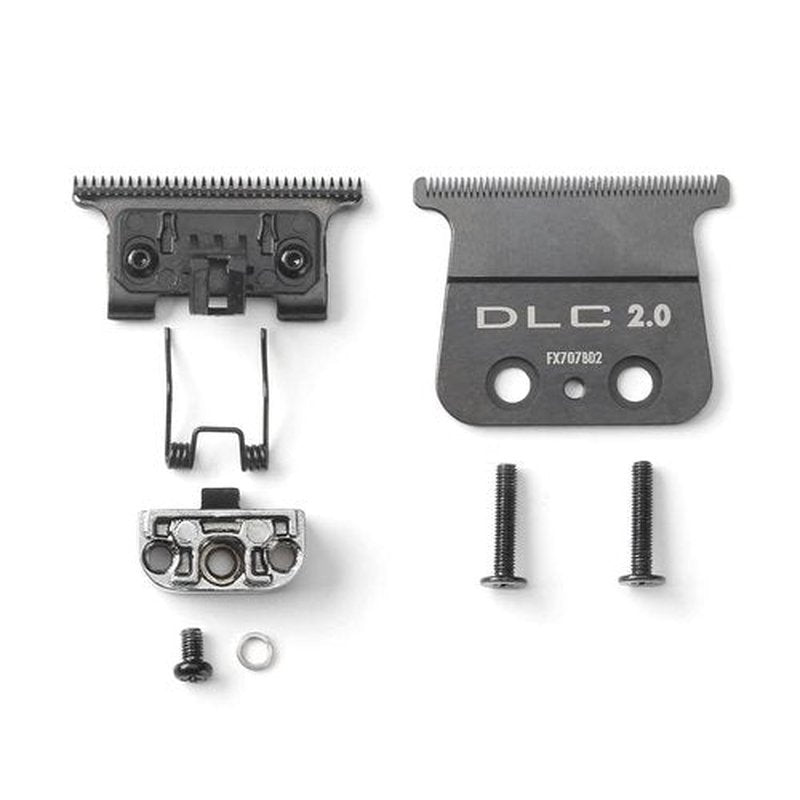 BaBylissPRO Barberology Deep Tooth DLC 2 Replacement Blade - Black | Perfect for Outlining Hair Trimmers