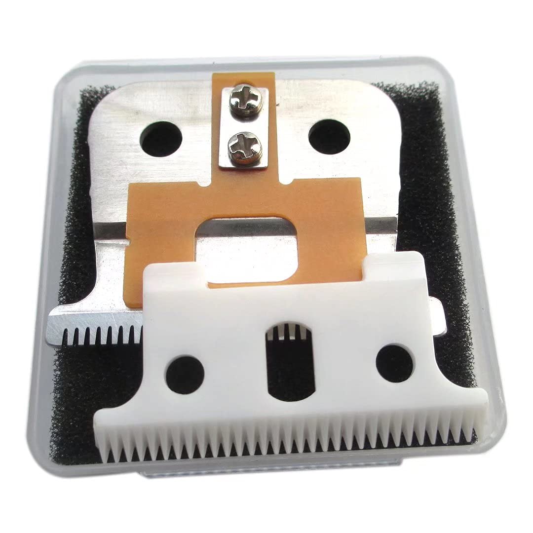Replacement T-Blade Trimmer Replacement T Blade Hair Clipper Set Compatible with Andis T Out-liner gtx Silver