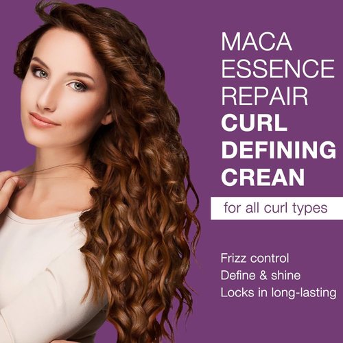 Karseell Curling Perfection Curl-Defining Cream essence repair All Curl Types & Hair Textures, Paraben-Free, 200ML（6.78oz）