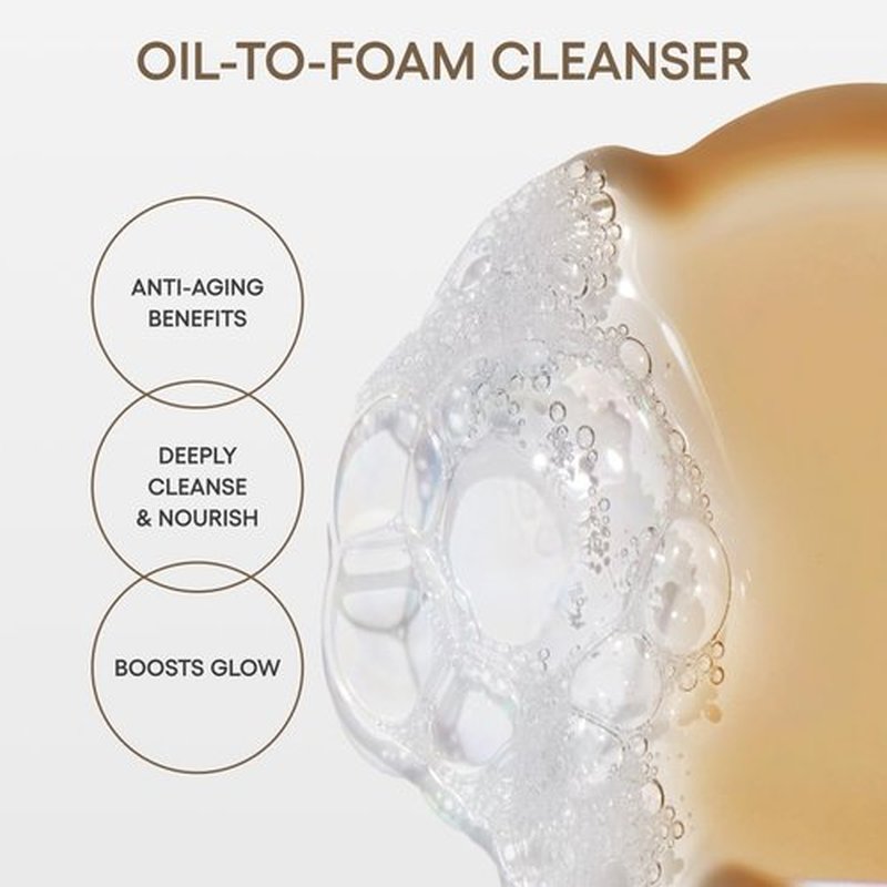 LANEIGE Perfect Renew Nourishing Oil-to-Foam Cleanser - 2-in-1 Anti-Aging Face Wash for Radiant Skin
