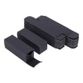 BENECREAT 50 Pack 3.4x1x1 inch Black Kraft Paper Lipstick Box Lip Balm Kraft Box for Birthday Festival, Wedding Valentine's Day, Festival Gift Packaging