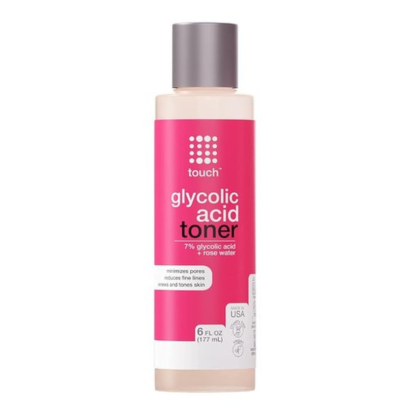 **Skiennix 7% Glycolic Acid Toner - Alcohol & Oil Free Exfoliating AHA with Rose Water & Aloe Vera | 6 oz**