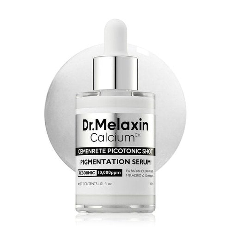 Dr.Melaxin Cemenrete Picotonic Shot Calcium Serum for Firming Density collagen serum Even Skin Tone & Skin Clarity Anti-aging Dark spot care 1.01 fl.oz.