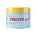 Base Laboratories Ingrown Hair Treatment Pads with AHA+BHA - Razor Bump Treatment - Daily AfterShave Pads to Help Prevent Ingrown Hairs For Men & Women - Bikini Area, Underarms, Neck, Beard – 42 Pads