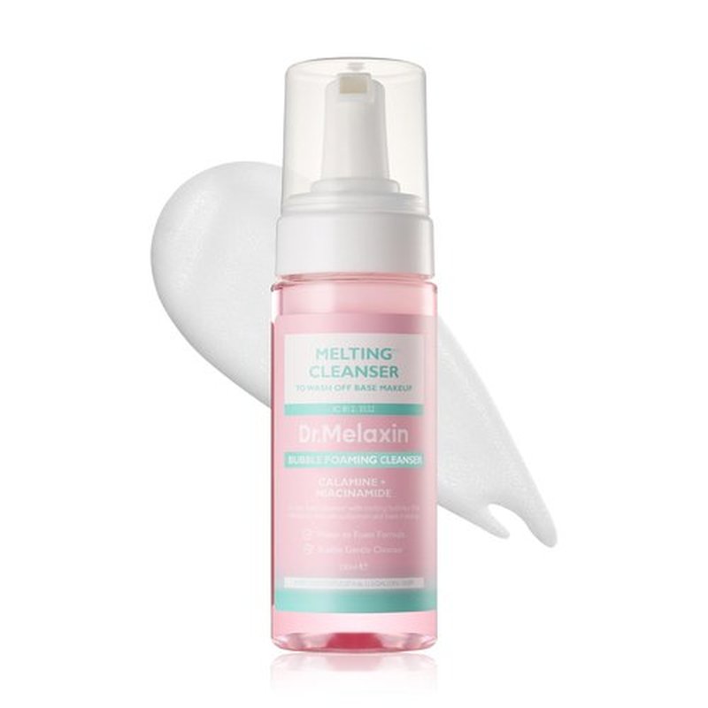 Dr.Melaxin Melting Cleanser - Hypoallergenic Makeup remover with Quick Bubble, Deep Pore Cleansing for all skin type, 150ml