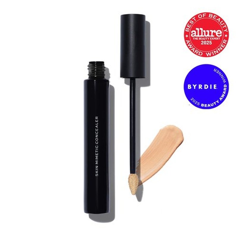 MAKE Beauty Skin Mimetic Concealer - Buildable Hydrating Formula for Dark Circles | 02 Fair Light Neutral