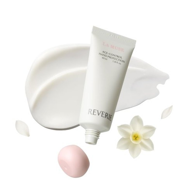 LA MUSE Age-Control Hand Protection | Reverie(Floral Musk) Scent | Luxury Perfumed Hand Cream for Women | Shea Butter Nourishes & Protects Dry, Aging Hands | Fast-Absorbing & Non-Greasy, Silky Finish