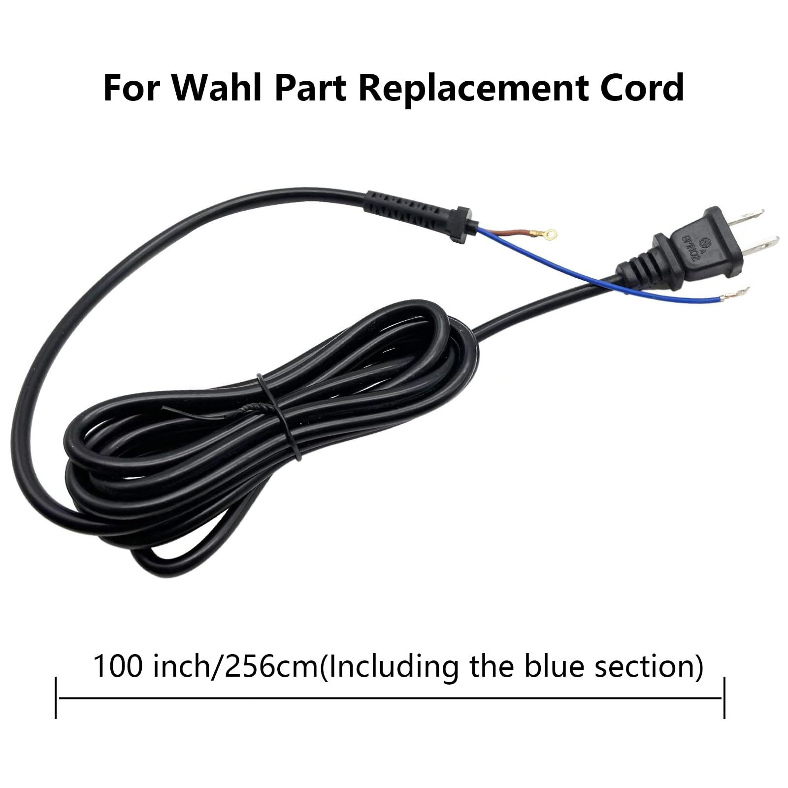 00647-500 Clipper Cord for Wahl (NEW Style - Check Wires at End of Cord) 647-500 Hair Clipper Cord Five Star Sr, Senior, SuperTaper, Designer, Balding, Magic Clip