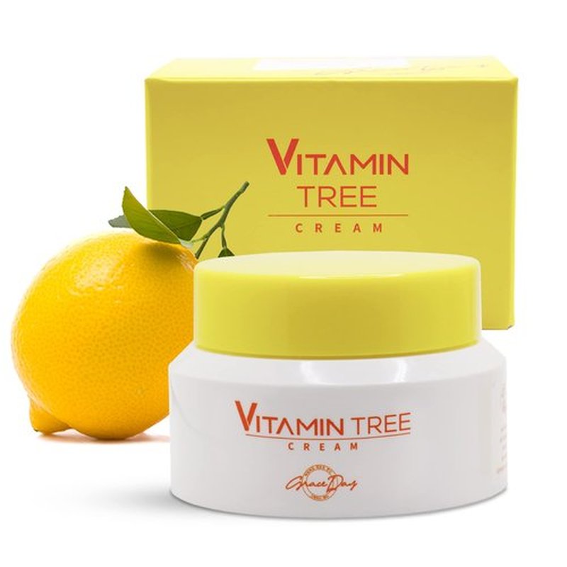 100% Certified Vegan Vitamin Tree Cream. Contains Vitamin C, Provitamin B5, vitamin E & B3. Effective Against Acne & Dark Spots and Sun Damage. Anti-Aging, Anti-Wrinkle Day and Night Cream with Natural Ingredients. 1,69 oz – Made in Korea (Face Cream)