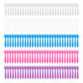 150 Pack MINI Makeup Spatulas, Reusable Cream Tip Spatulas Frosted Cosmetic Spatulas Scoops by Accmor