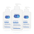 E45 Moisturiser Dermatological Lotion 500Ml With Pump (Pack Of 3) 500 Milliliters