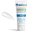 Waxhead Non-Nano Zinc Oxide Sunscreen for Face and Body, SPF 35 Pure Mineral Sunblock Lotion, Physical Zinc Formula with Vitamin D & E, Sensitive Skin Protection, Tattoo Sunblock (4 oz)