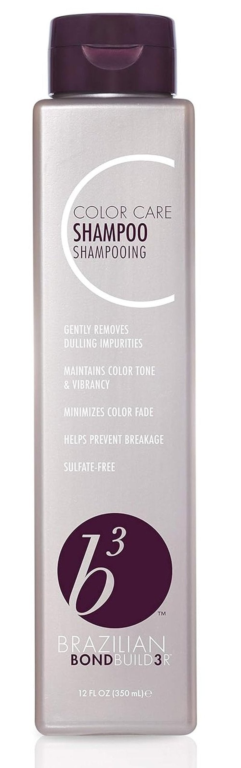 B3 Brazilian Bondbuilder Shampoo - Color Care Formula for Vibrant Hair | 12 Fl Oz