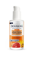 Dickinson's Original Witch Hazel Brightening Toner + Serum with Grapefruit | 100% Natural Distilled Witch Hazel | Alcohol-Free | Gently Exfoliates & Tones Skin | Refines Pores| 4 Fl Oz