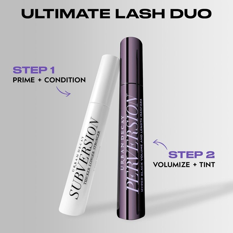 Urban Decay Subversion Lash Primer - Lengthening & Volumizing Formula with Nourishing Panthenol & Vitamin E - 0.28 fl oz