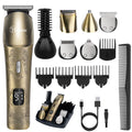 Hatteker Upgraded Beard Trimmer for Men Waterproof Cordless Hair Clipper Electric Razor Shaving Grooming Kit with Mustache Face Nose Body
