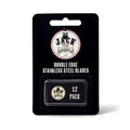 Jack the Barber Double Edge Razor Blades, 12 Count