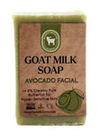 Honey Sweetie Acres Avocado & Goat Milk Facial Cleansing Bar - All-Natural, Moisturizing 3 Oz - Eco-Friendly, Handcrafted in USA