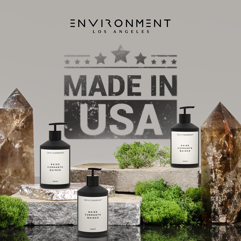 ENVIRONMENT Inspired by 5-Star Resort WSTN Hand Soap, 300ml Luxury Liquid Hand Soap (White Tea | Cedar | Aloe Vera) Home Essentials, Kitchen & Bathroom Soap, Hand Wash, Vegan & Cruelty-Free