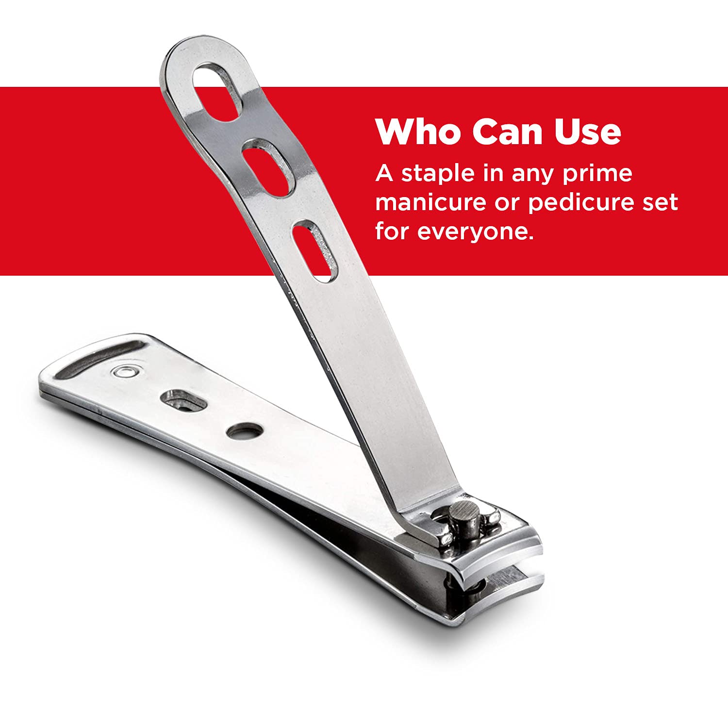 Seki Edge All Stainless Steel Nail Clippers (SS-111) - Medical Grade Professional Fingernail Clippers, Cutter, Trimmer - Manicure Nail Care Tool for Men & Women - Made in Japan