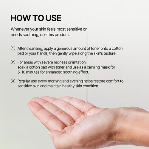 NUARIN Ganghwa Mugwart Calming Toner 200ml / 6.76 fl.oz | 77% Ganghwa-Origin Mugwort Extract | LHA Exfoliating Daily Toner for Pore & Sebum Care | Vegan | Korean Skincare