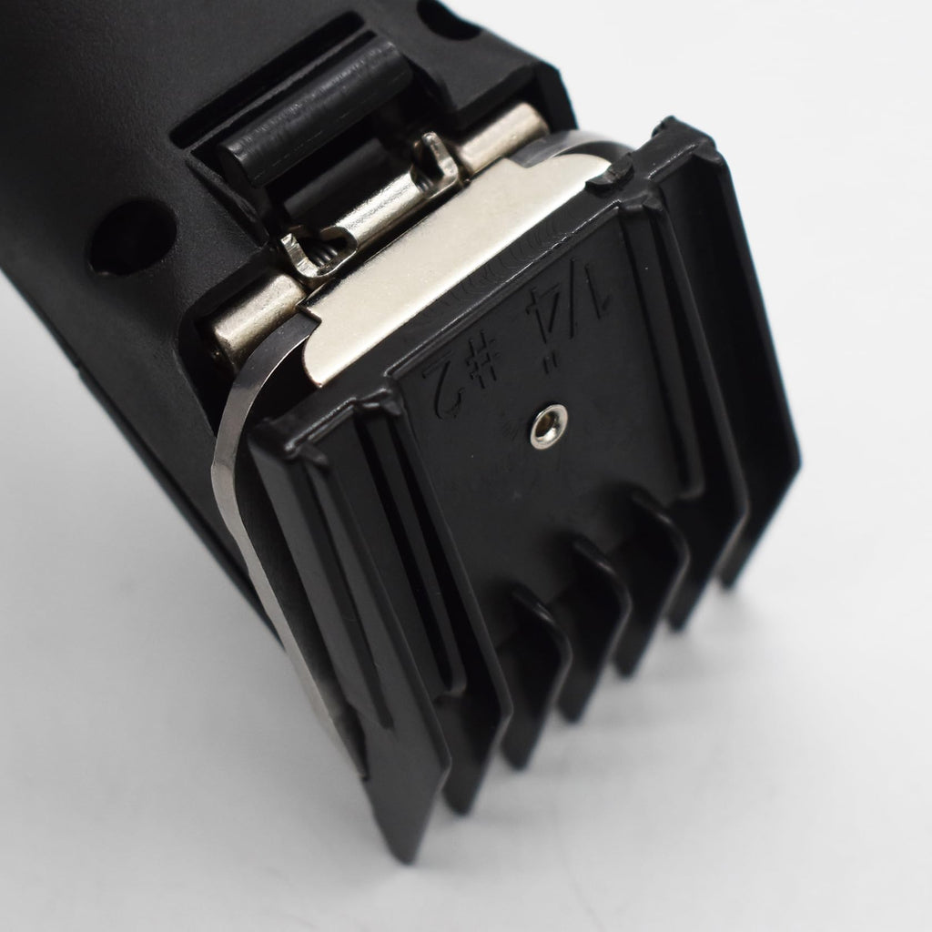 AIRERA Professional A5 Style Animal Hair Clipper Attachment Guard Guide Cutting Combs 76926-900, Compatible with Oster Classic 76 A5 Andis AG BG Wahl KM Pet Groomers (Black, #2-1/4")