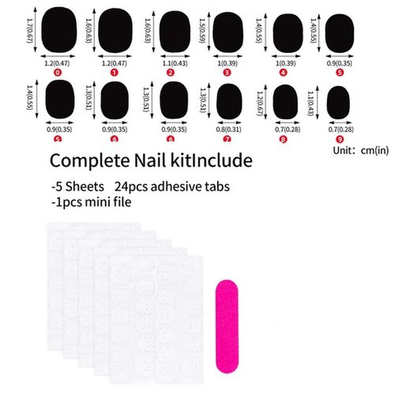 120pcs Kids Press on Nails for Christmas Children Girls Press on Short Artificial Fake Nails Cute Full Cover Square Acrylic Stick On Nail Tip for Girls Kids Nail Art Decoration