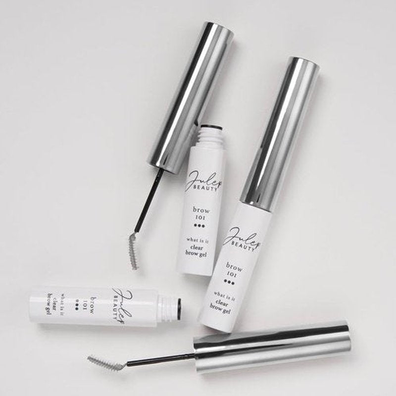 Julep Brow 101 Clear Eyebrow Sculpting Gel - Precision Brush for Long-Lasting, Tamed Brows