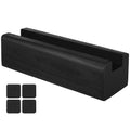 Uonlytech Wooden Floor Mirror Support Stand Anti-Skid Mirror Bracket Room Mirror Holder Rack for Bedroom Living Room Bathroom