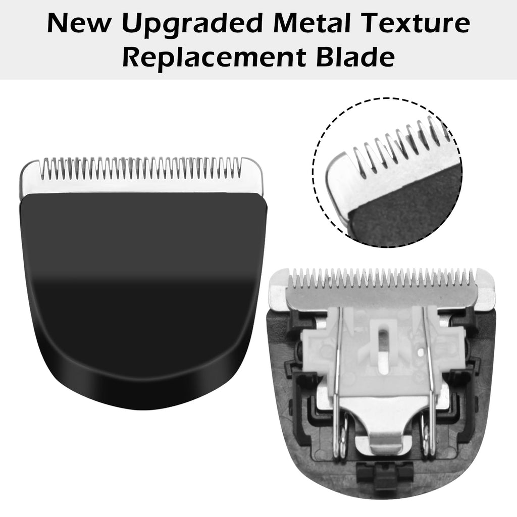 ZZYZSFUS 2 Pack Professional Peanut Clipper/Trimmer Snap On Replacement Blades #2068-300 - Compatible with Wahl Peanut Hair Clipper/Trimmer, Black