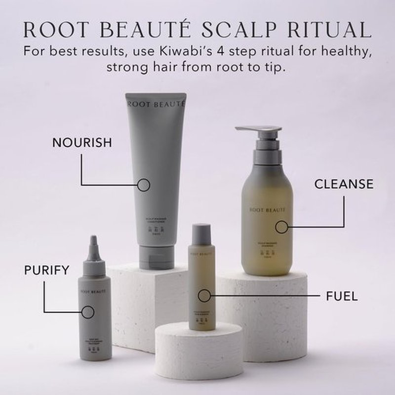 Kiwabi Root Beauté Regrowth Hair Serum – Lightweight Hair Growth Serum for Men and Women – Help Prevent Hair Loss for Thicker, Stronger Strands – Fragrance-Free & Fast-Absorbing (2.1 fl oz)
