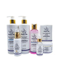 Claircin Key Cosmetics 7-Piece Glow Skin Care Set – Complete Hydrating & Radiance Routine with Vitamin C, Collagen & Rose Oil for Smooth, Soft, Even-Looking Skin – Body & Face Care System.