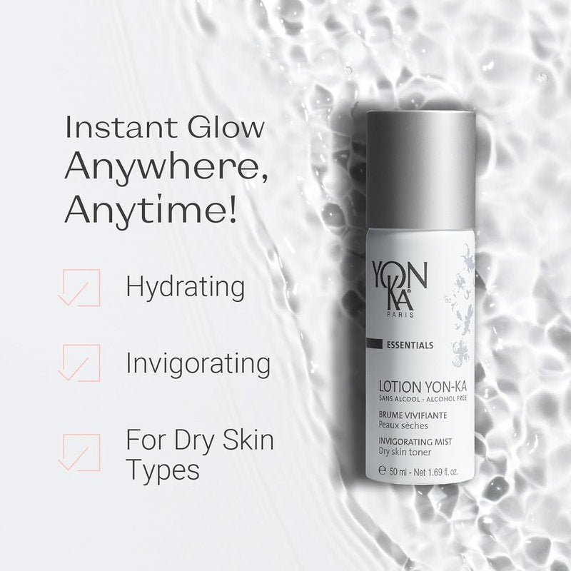 Yon-Ka PS Hydrating Face Toner - Calming Daily Mist with Botanical Extracts for Dry & Sensitive Skin | Alcohol-Free