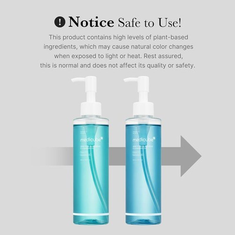Medicube Zero Pore Blackhead Cleansing Oil - Gentle Makeup Remover & Daily Moisturizer | Korean Skin Care (205ml / 6.93 fl. oz)