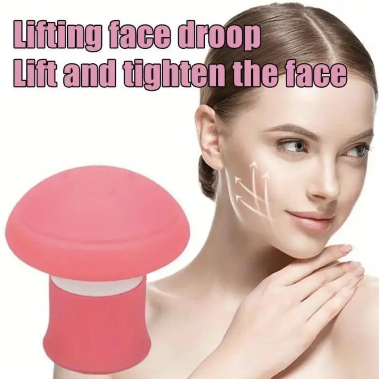 Jaw Exerciser,Double Chin Reducer,Facial Yoga for Skin Tighten Firm,Face Exerciser& Jawline Shaper, Jaw Trainer,Facial and Neck Exercise for Women and Men (One.)