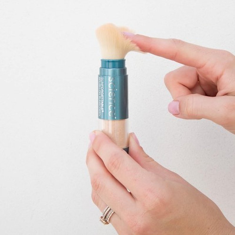 Colorescience Brush-On Sunscreen | Mineral Powder for Sensitive Skin Protection