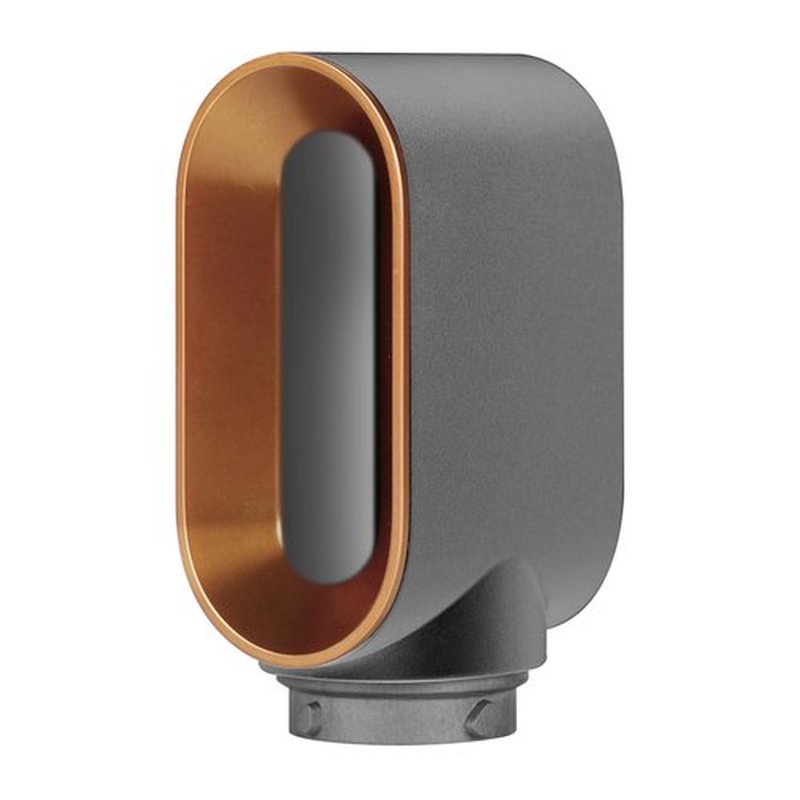 Pre-Styling Dryer Attachment for Dyson Airwrap, Nozzle Replacement Rotating Curling Barrels Hair Styler Accessories, Gold