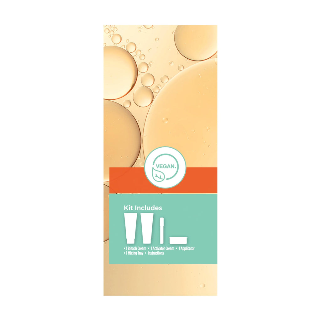 Sally Hansen Extra Strength Crème Body Bleach Kit | Face & Body Hair Lightening Cream with Aloe | Complete Bleach System (Package May Vary)