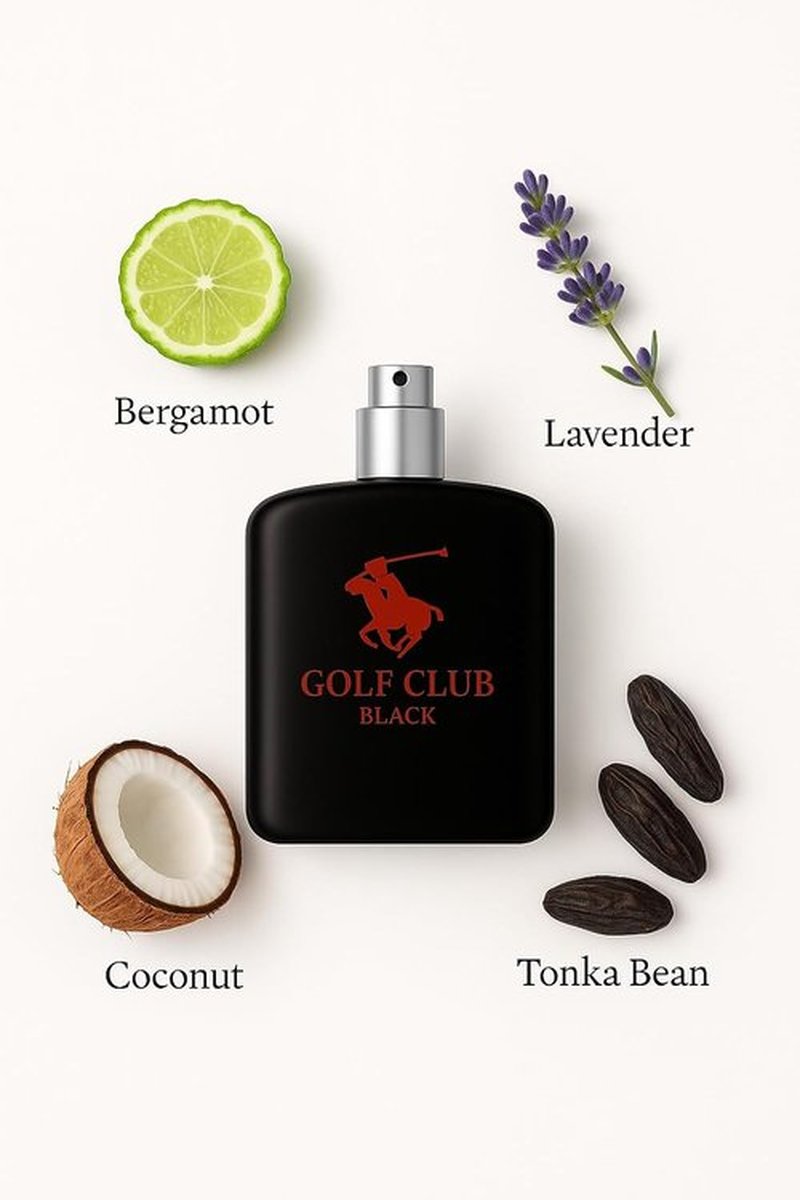 Skiennix Men's Perfume - Elegant Sports Fragrance Eau de Toilette in Black Glass Bottle (100ml)