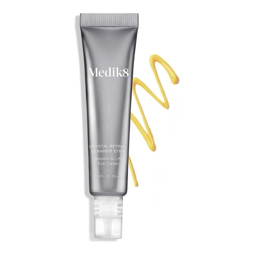 Medik8 Crystal Retinal Ceramide Eye 6 - Lifting Eye Cream with Vitamin A for Wrinkles - 0.5 oz
