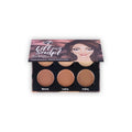 W7 Lift & Sculpt Cream Contour Kit - Highlighting & Contouring Makeup Palette with Instructions