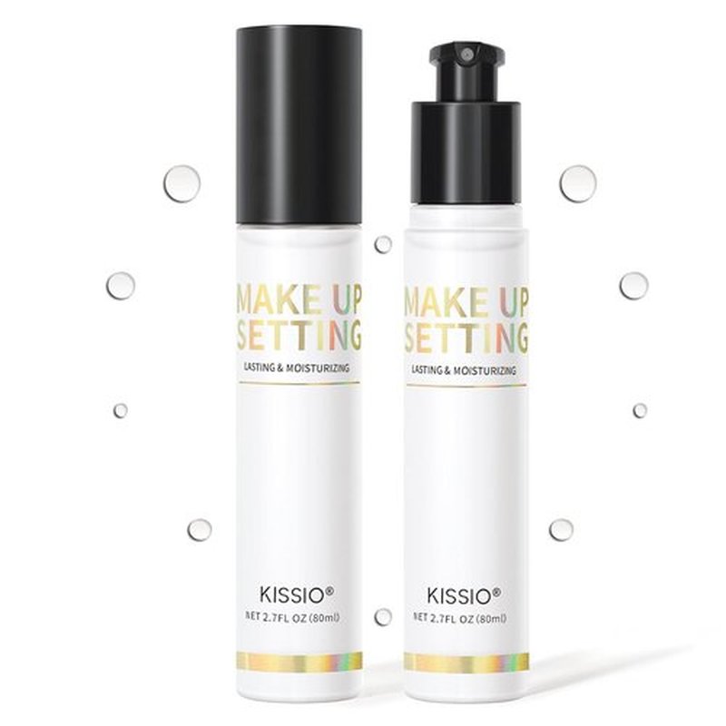 KISSIO Makeup Setting Spray - Long-Lasting Hydrating Mist for 16HR Wear | Lightweight & Soothing, 2.7 FL OZ